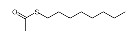 Thioacetic acid S-octyl ester结构式