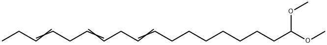 9,12,15-Octadecatrienal dimethyl acetal结构式