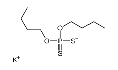 potassium,dibutoxy-sulfanylidene-sulfido-λ5-phosphane结构式