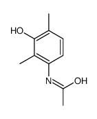 3-acetylamino-2,6-dimethylphenol结构式