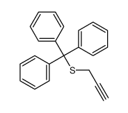 [diphenyl(prop-2-ynylsulfanyl)methyl]benzene结构式