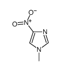 1-甲基-4-硝基咪唑结构式