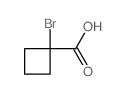 1-Bromocyclobutanecarboxylic acid Structure