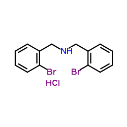 双(2-溴苄基)胺盐酸盐结构式