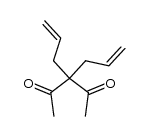 3,3-diallyl-2,4-pentanedione结构式