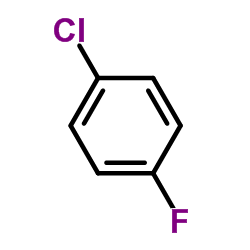 1-Chloro-4-fluorobenzene Structure