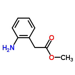 (2-氨基-苯基)-乙酸甲酯结构式