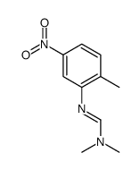 N,N-dimethyl-N'-(2-methyl-5-nitrophenyl)methanimidamide Structure