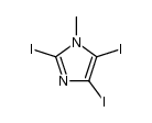 1-methyl-2,4,5-triiodoimidazole Structure