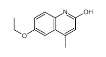 2(1H)-Quinolinone,6-ethoxy-4-methyl-(9CI) structure