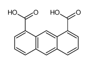 anthracene-1,8-dicarboxylic acid结构式