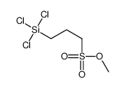methyl 3-trichlorosilylpropane-1-sulfonate结构式