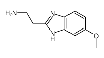 2-氨基乙基-5(6)-甲氧基苯并咪唑结构式