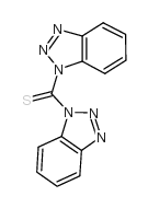 二(1-苯并三唑基)甲硫酮结构式