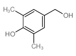 4-(羟甲基)-2,6-二甲基苯酚结构式
