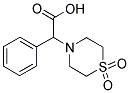 2-(1,1-dioxo-1lambda6,4-thiazinan-4-yl)-2-phenylacetic acid Structure