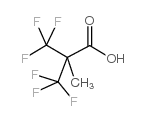 2,2-bis(trifluoromethyl)propionic acid Structure