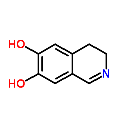 6,7-二羟基-3,4-二氢异喹啉结构式