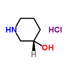 (S)-3-羟基哌啶盐酸盐结构式