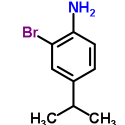 2-溴-4-异丙基苯胺结构式