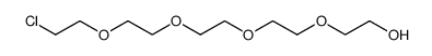 14-chloro-3,6,9,12-tetraoxatetradecanol Structure