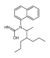 1-naphthalen-1-yl-1-(3-propylhexan-2-yl)urea结构式
