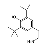 4-(2-aminoethyl)-2,6-ditert-butylphenol Structure