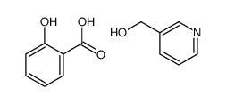 2-hydroxybenzoic acid,pyridin-3-ylmethanol Structure