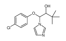 1-(4-Chlorophenoxy)-1-(1-imidazolyl)-3,3-dimethyl-2-butanol Structure