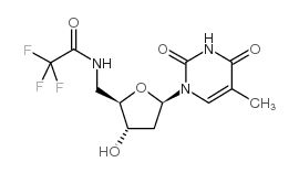 5-三氟乙酰氨基-5-脱氧胸腺嘧啶脱氧核苷结构式