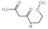 N-(2-methoxyethyl)-3-oxo-butanamide Structure