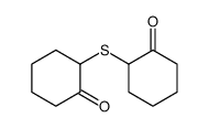2-(2-oxocyclohexyl)sulfanylcyclohexan-1-one Structure