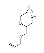 2-(oxiran-2-ylmethoxy)-3-prop-2-enoxypropan-1-ol Structure