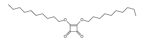 3,4-didecoxycyclobut-3-ene-1,2-dione Structure