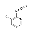 3-chloro-2-isothiocyanatopyridine结构式