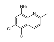 5,6-dichloro-2-methylquinolin-8-amine Structure