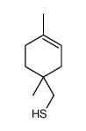 (1,4-dimethylcyclohex-3-en-1-yl)methanethiol结构式