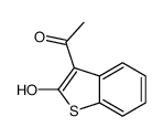 1-(2-hydroxy-1-benzothiophen-3-yl)ethanone Structure
