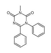 3-methyl-1,6-diphenyl-1,3,5-triazine-2,4-dione Structure