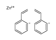 zinc,ethenylbenzene Structure