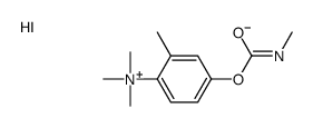 trimethyl-[2-methyl-4-(methylcarbamoyloxy)phenyl]azanium,iodide结构式