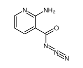 2-amino-nicotinoyl azide Structure