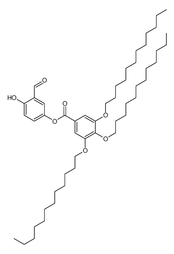 (3-formyl-4-hydroxyphenyl) 3,4,5-tridodecoxybenzoate Structure