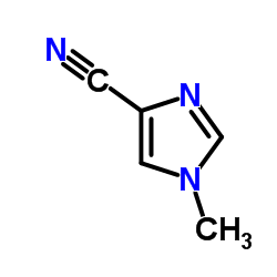 1-Methyl-1H-imidazole-4-carbonitrile Structure