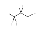 Propane,1,1,1,2,2,3-hexafluoro- Structure