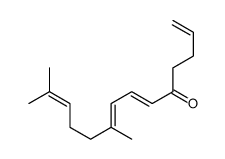 9,13-dimethyltetradeca-1,6,8,12-tetraen-5-one Structure