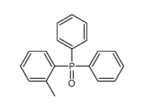 1-diphenylphosphoryl-2-methylbenzene结构式