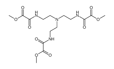 tris(2-methoxyoxalylaminoethyl)amine Structure