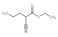 ethyl 2-cyanopentanoate Structure