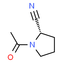 2-Pyrrolidinecarbonitrile,1-acetyl-,(2S)-(9CI)结构式